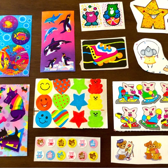 Vintage 80’s / 90’s STICKER Bundle #2 - Picture 2 of 4